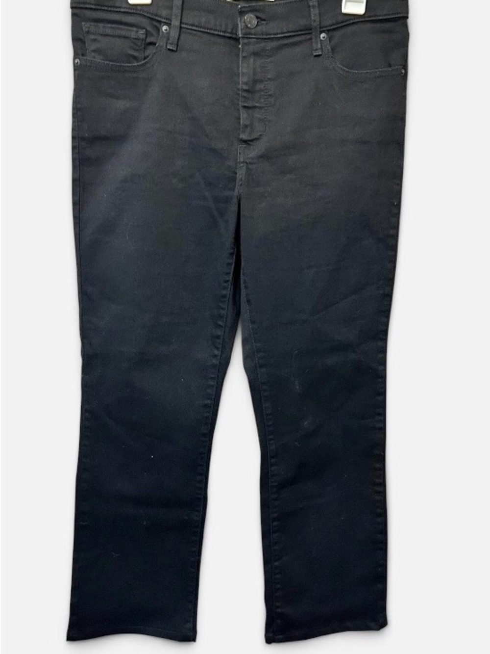 Levis 314 Shaping Straight Black Wash Jeans Womens 32x30